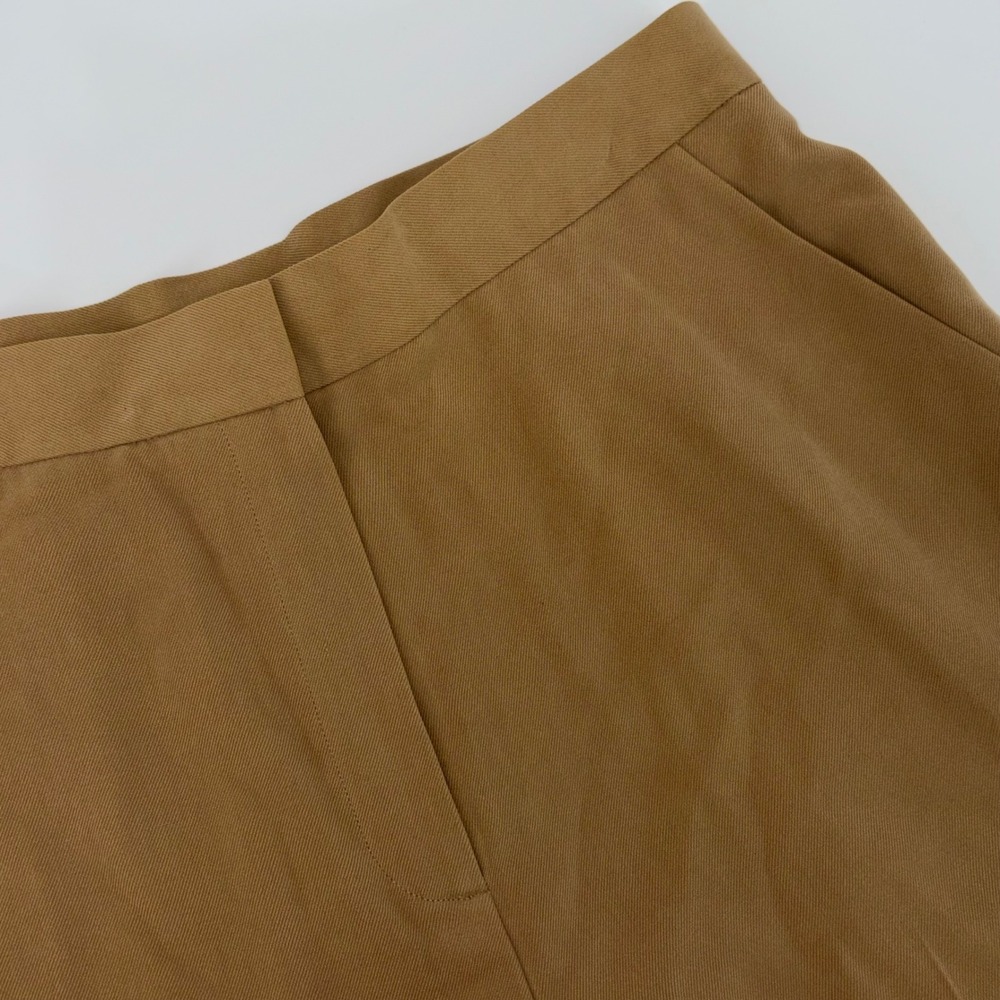 Lauren Ralph Lauren Tan 100% Silk Wide Leg Dress Pants Trousers Womens 10